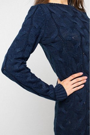 Вязаное платье &quot;Каролина&quot;- темно-синий 5541007 от Prima Fashion Knit