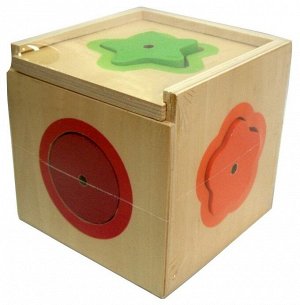 Развивающая игра "Логический куб" арт.Ш-5205 (дерево)