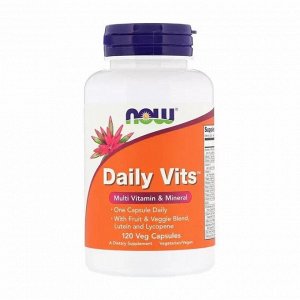 Мультивитамины NOW Daily Vits Multi - 120капс.
