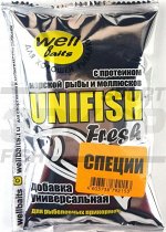 Добавка сухая Well Baits UniFish 95 гр (х6)