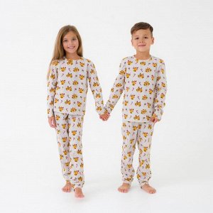 Пижама детская новогодняя KAFTAN Happy Holidays 32 (110-116 см)