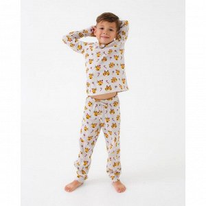 Пижама детская новогодняя KAFTAN Happy Holidays 32 (110-116 см)