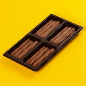 Шоколадные палочки «Покоряй все вершины», вкус: розовый перец и лайм, 80 г.