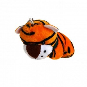 Мягкая игрушка «Тигр с платком», на брелоке, цвета МИКС