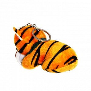 Мягкая игрушка «Тигр с платком», на брелоке, цвета МИКС