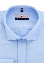 Сорочка мужская длинный рукав GREG 203/199/6012/Z/P