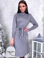 ЖЕНСКОЕ ПЛАТЬЕ МАШИННАЯ ВЯЗКА РАЗМЕР ЕДИНЫЙ 42-48