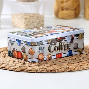 Банка для сыпучих продуктов Coffee, 20?13?7 см