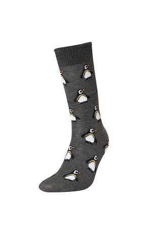 Комплект мужских носков Funny Socks с пингвинами и собачками 2 пары