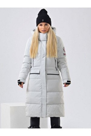 Женское пальто Azimuth В 20684_93 Белый