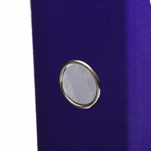 Папка-регистратор А4, 80 мм, Lamark, полипропилен, металлическая окантовка, карман на корешок, собранная, фиолетовая