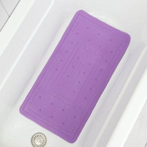 Коврик для ванной комнаты с присосками «Спа», 37?70 см, ПВХ, цвет МИКС