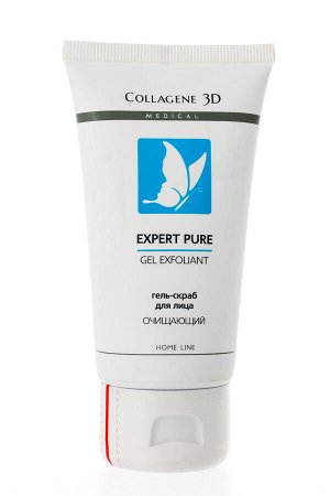 Коллаген 3Д Expert Pure Гель-скраб для лица 75 мл (Collagene 3D, Expert Pure)