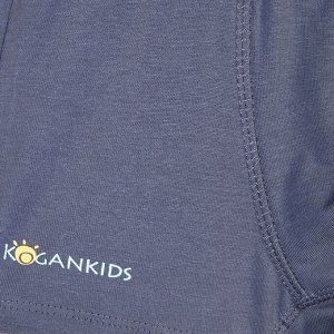 KOGANKIDS Комплект (трусы-боксеры 2 шт) для мальчика, серый меланж, т.серый