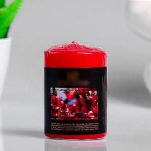 Свеча - цилиндр ароматическая "Цветущий сад", 5,6х8 см