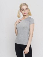 Футболка с кор.рукавом - XS  С-СЕР_МЕЛА
