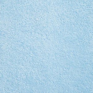 Полотенце-пончо с карманом Крошка Я, цвет голубой, размер 32-38, 100 % хлопок, 320 г/м2