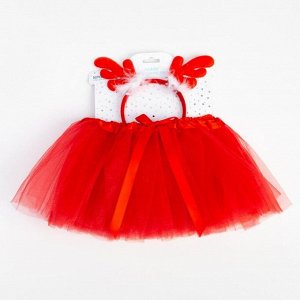 Набор для фотосессии Крошка Я "Рождественский олененок": юбка и ободок