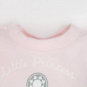 Боди с юбкой Крошка Я "Princess", цвет розовый.