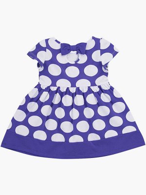 Платье в горох (98-122см) UD 1595 сирень