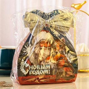 Шоколадные конфеты «С новым годом, дед мороз и тигр», 150 г.