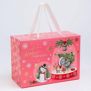 Пакет-коробка подарочная "Winter present", Me To You