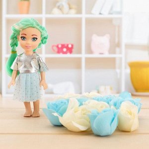 Набор подарочный «Самой милой» кукла с мыльными лепестками, МИКС