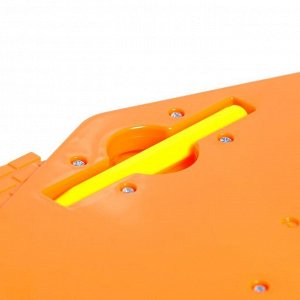 Планшет обучающий «Магнитное рисование», цвет оранжевый, 375 отверстий