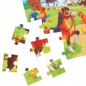 Puzzle Time Пазлы «Солнечная ферма», 35 элементов