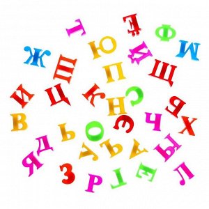 Обучающий набор магнитные буквы с карточками «Учим буквы», по методике Монтессори