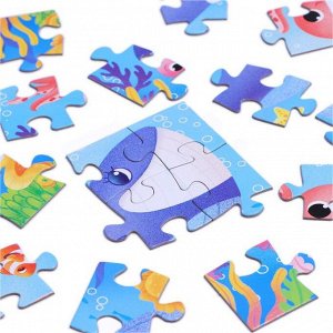 Puzzle Time Пазл «Под водой», 24 элемента