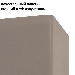 Кашпо для цветов URBI SQUARE DURS325-7529U мокко 2 предмета 21 и 49л