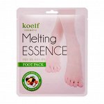 Маска-носочки для ног с маслами и экстрактами Melting Essence Foot Pack