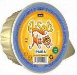 A-Soli Mii-O для кошек Рыба лам. 100г ПРОМО НАБОР 6+1 всего 7 шт.