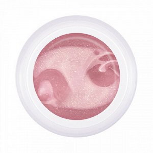Pudding Gel Pink конструирующий цветной гель с микроблеском NEW!