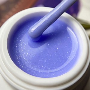 Pudding Gel Violet конструирующий цветной гель с микроблеском NEW!