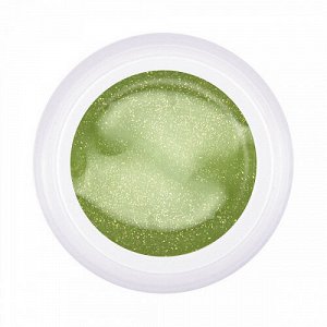 Pudding Gel Olive конструирующий цветной гель с микроблеском NEW!