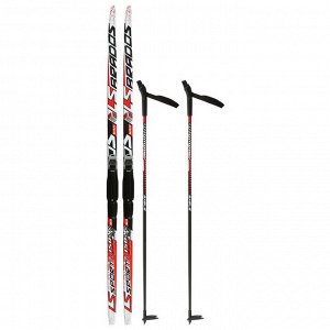 Комплект лыжный БРЕНД ЦСТ 150/110 (+/-5 см), крепление SNS, цвета микс