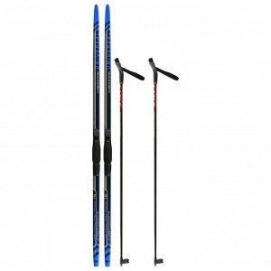 Комплект лыжный БРЕНД ЦСТ Step, 170/130 (+/-5 см), крепление SNS, цвет микс