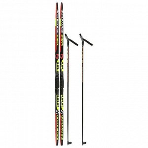 Комплект лыжный БРЕНД ЦСТ (Step, 185/145 (+/-5 см), крепление: SNS), цвета МИКС