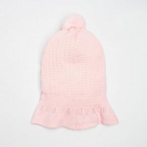Шлем детский, цвет светло-розовый, размер 48-50
