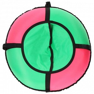 Тюбинг-ватрушка «Вихрь» эконом, d=70 см, цвета МИКС