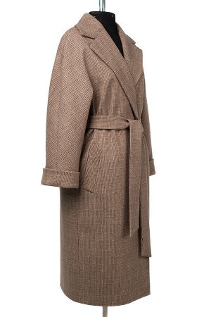 01-10756 Пальто женское демисезонное "Classic Reserve" (пояс)