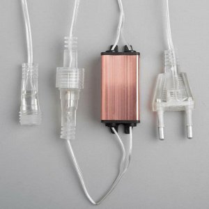 СОСУЛЬКИ SPEC, IP65, УМС-2W, Ш:2.5 м, В:30 см, 8 шт, LED(SMD)-192-12V, ФИОЛЕТ