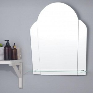 Зеркало «Нарцисс», настенное, с полочкой, 48,5?57,5 см