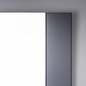 Зеркало , настенное, 67х52см, с декоративными вставками (цвет вставки черный)