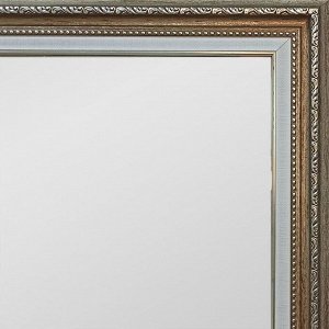 Зеркало настенное «Монако», серебро, 60?110 см, рама пластик, 50 мм