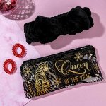 Набор повязка и резинки в косметичке &quot;Queen of the year&quot;