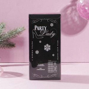 Набор «Party Lady»: гель для душа с ароматом вермута 250 мл, мыло-шоколад с ароматом шоколада 80 г