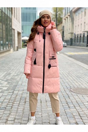 WB Женская куртка 929-G5 розовая